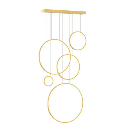 Lampa wisząca Saturno Gold 100W LED mezzanine (ML2325) - Milagro
