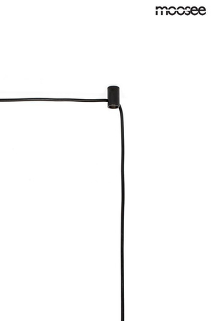 Lampa ścienna BOWL DUO czarna (MSE010100152) - Moosee