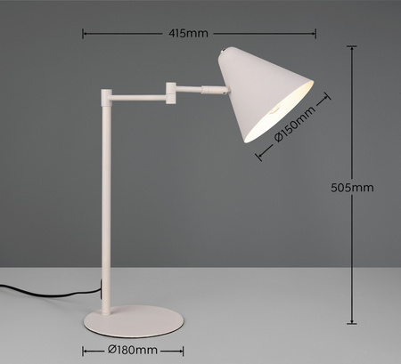 Lampa stołowa z wysięgnikiem COSIMA (563900176) - Trio