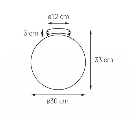 Lampa sufitowa ALUR 1 (10729105) - Kaspa