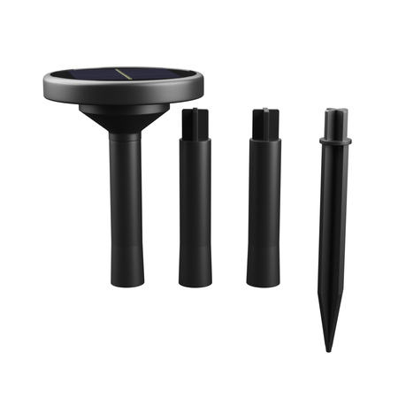 SOLARA PLATO 1W CCT IP65 126x51x290mm CZARNY wbijana 2 lata gw. SPECTRUM (SLI053001CCT) - Spectrum LED