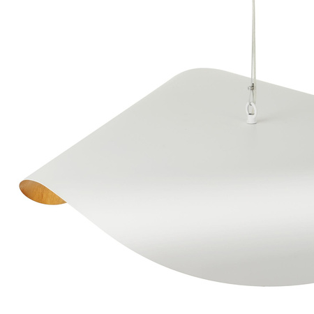 Lampa wisząca ENZO biało złota 80 cm (ST-F22020601-D80 white) - Step into Design