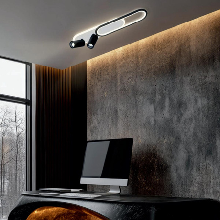 Spot Parma 1 długi biały 1xGU10 LED CCT (LP-0612/1C L WH) - Light Prestige