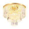 Lampa sufitowa SPLENDORE złoty 50 cm (DN915-50) - Step into Design