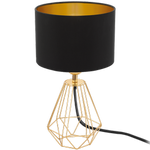 Lampa stołowa CARLTON 2 czarna (95788 - EGLO)