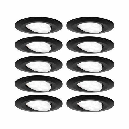 Zestaw OW Calla IP65 okrągłe wych LED 10x680lm 4000K 6W 230V czarny matowy (PL92462) - PAULMANN