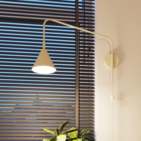Kinkiet NOX beżowy (SL.1699) - Sollux Lighting