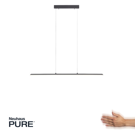 PURE-LITE LAMPA WISZĄCA ANTRACYT (8375-13) - Paul Neuhaus