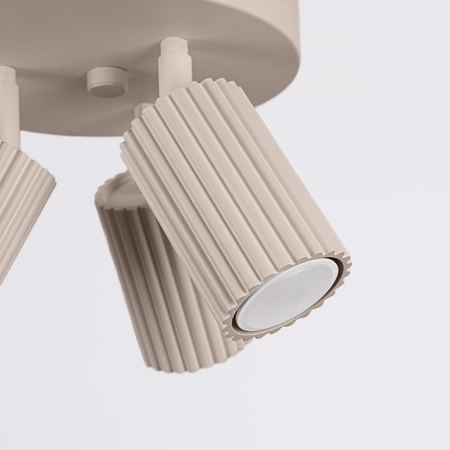 Plafon KARBON 3P taupe (SL.1768) - Sollux Lighting