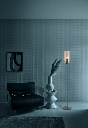 Lampa Podłogowa POLVERARA czarna (39542) - EGLO