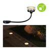 Oprawa wpuszczana Plug & Shine FLOOR 2W 2200K IP67 24V srebrny (PL94721) - PAULMANN