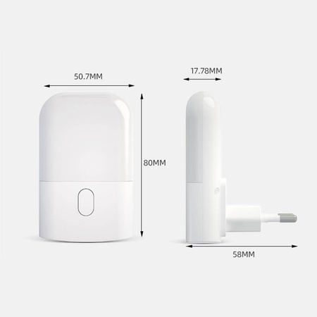 Lampka Wtykowa Kama 2700K (EKW1441) - Eko-Light