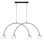 BOW LAMPA WISZĄCA CZARNY (1220) - Zuma Line