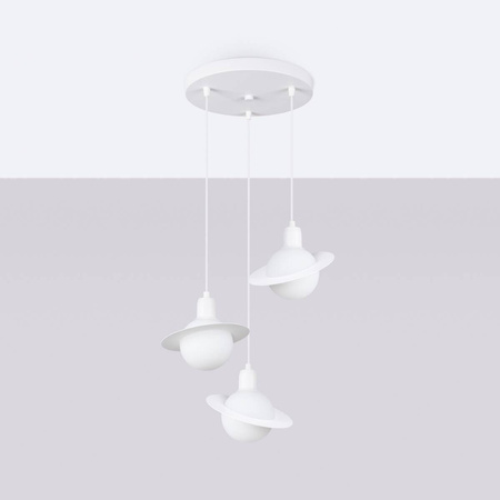 Lampa wisząca HYPERION 3P biały (SL.1357) - Sollux Lighting