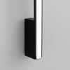 Kinkiet LAGOM 120 czarny LED 4000K (TH.504) - Thoro Lighting