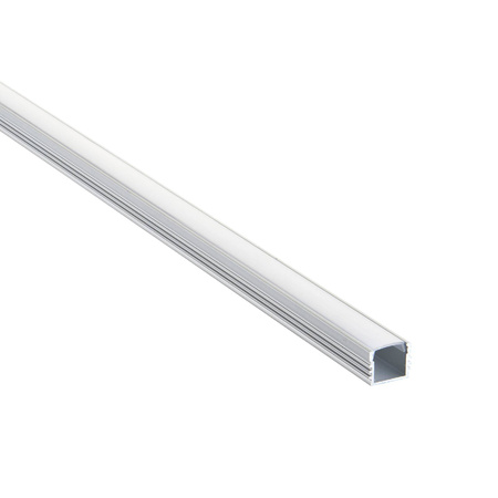 Rigel Surface 2m Aluminium Profile/Extrusion Sliver (80498) - Saxby