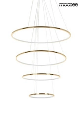 Lampa wisząca RING SLIM M złota (MSE1501100162) - Moosee