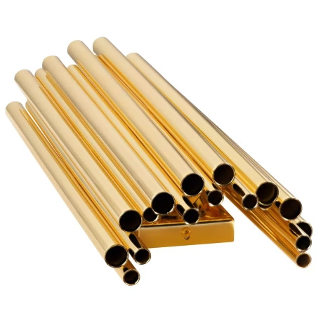 Lampa ścienna TUBO GOLD złota 50 cm (ST-1671 GOLD) - Step into Design