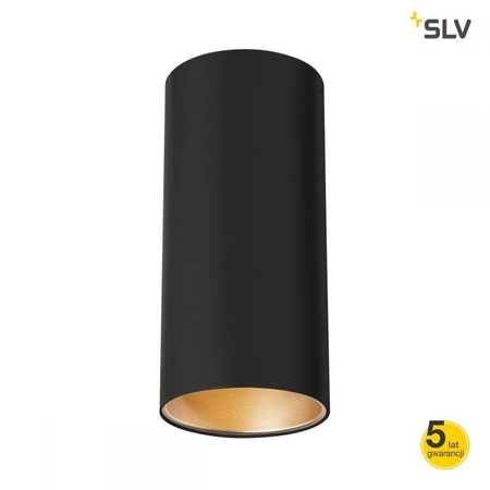 ANELA LED Sufitowa, czarna, 3000K