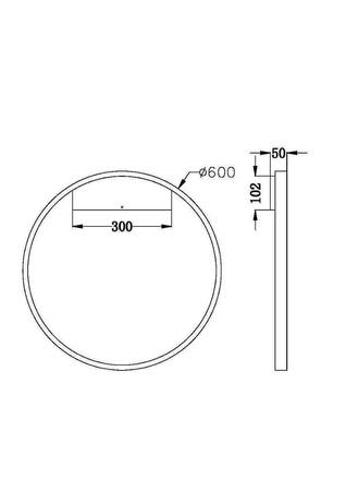 Kinkiet RIM Ø60 (MOD058WL-L35BS3K) - Maytoni