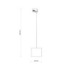 TRACER WHITE 200 1XE27 (10679) - TK Lighting