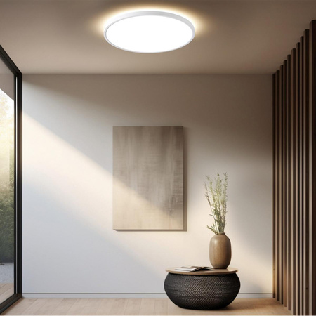 Plafon Pryzma 2 x LED CCT biały (LP-1707/1C-38 WH) - Light Prestige