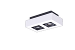 Oprawa natynkowa NIKEA 2 GU10 WH/BK (AZ4433) - Azzardo
