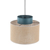 DUO JUTA GREEN LAMPA WISZACA 1 (3256) - TK Lighting