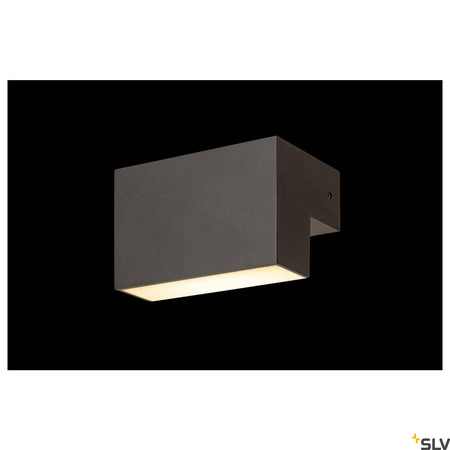 L-LINE OUT WL, zewnętrzna oprawa ścienna LED, kolor antracytowy, przełącznik CCT, 3000/4000 K (1003539) - SLV