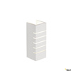 PLASTRA, lampa ścienna, kwadratowa, 100 Slot, biały gips, E14, maks. 40 W (148010) - SLV