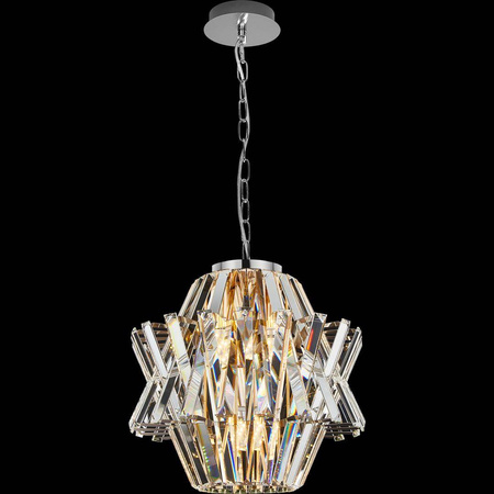 Żyrandol CROWN CHROME 4xE14 (ML0400) - Milagro