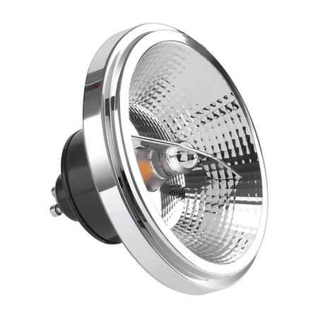 ŻARÓWKA AR111 - 10,5W GU10 3000K/ Czarny z odbłyśnikiem (AR8616) - Eko-Light