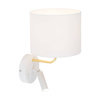 RICHI WHITE/GOLD KINKIET 1xE27+1xG9 (1370) - TK Lighting
