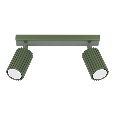 Plafon KARBON 2 zielony oliwkowy (SL.1618) - Sollux Lighting