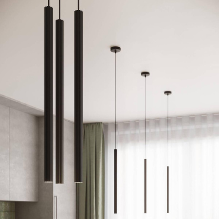 Lampa wisząca ARCHE 1 czarna (SL.1338) - Sollux Lighting