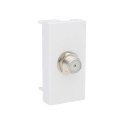 Moduł gniazda satelitarnego biały (WS-1-61) LIVOLO