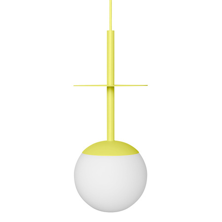 PLAAT A żółta sufitowa lampa wisząca (PLA11111P0) - Ummo