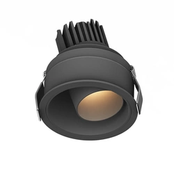 RECESSED SPOT LED LIGHT 10W 3000K BLACK IP44 (S174 Zambelis) - Zambelis