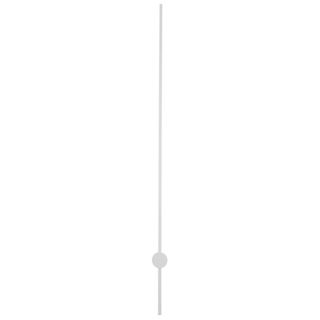 Minimalistyczny biały kinkiet SABER LED L (11588) - Nowodvorski