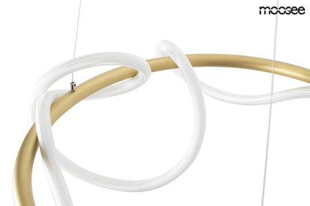 MOOSEE lampa wisząca SERPIENTE 60 złota (MSE010100236) - Moosee