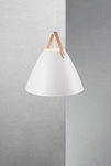 Lampa wisząca STRAP Nordlux E27 40W Metal Biały