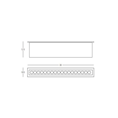 OUTDOOR RECESSED LIGHT LED 9W 3000K STAINLESS STEEL (E365 Zambelis) - Zambelis