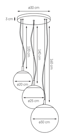 Lampa wisząca ALUR (10730305) - Kaspa