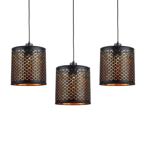 Lampa wisząca MORGAN 3xE27 (ML1801) - Milagro