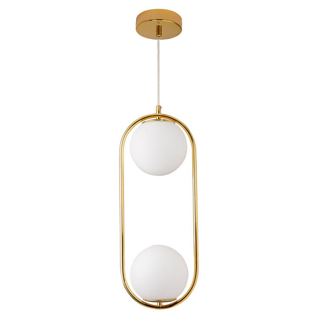 Lampa wisząca COSTA DUO złota 50 cm (DP0002-2 gold) - Step into Design