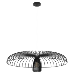 Lampa wisząca CHAMPERICO czarna (390217) - EGLO