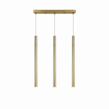 Lampa wisząca LUNGO 3 linia złota (LP-894/3L GD) - Light Prestige