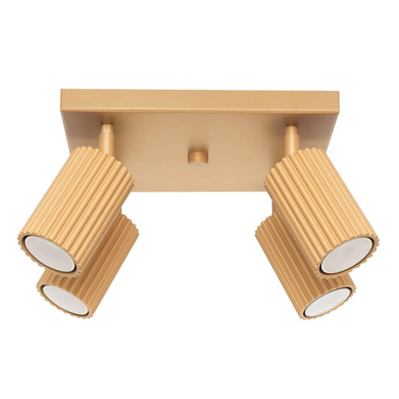 Plafon KARBON 4 złoty (SL.1564) - Sollux Lighting