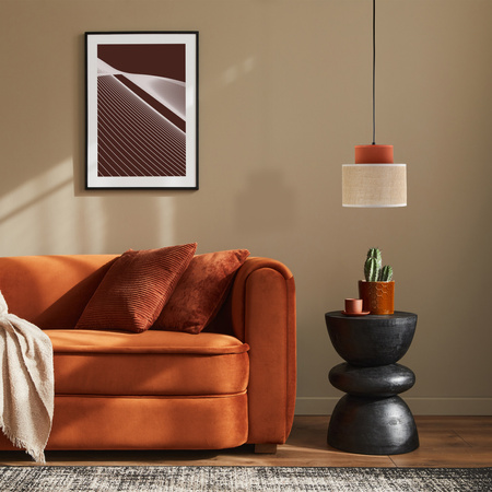 DUO JUTA BROWN LAMPA WISZACA 1 (2785) - TK Lighting