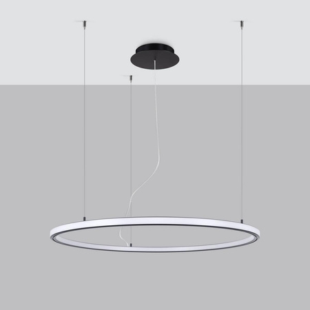 Lampa wisząca RISA 90 czarny LED 3000K (TH.275) - Thoro Lighting